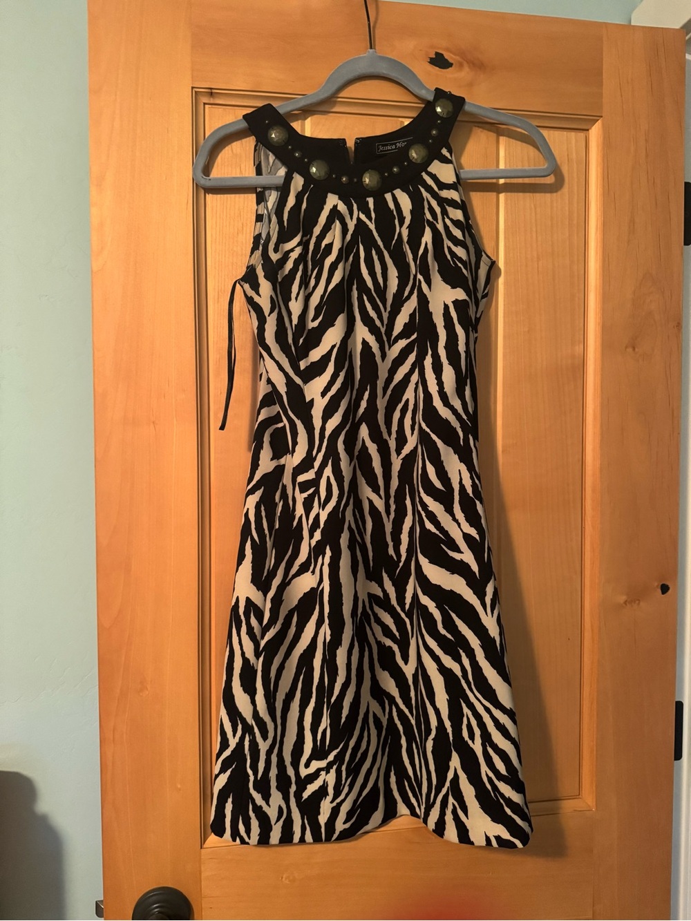 Jessica Howard Zebra Dress
